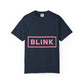 Minimal BLINK Logo – Dyed T-shirt Printify