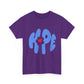 Heart of Hope Retro Unisex Heavy Cotton Tee - snazzymerch