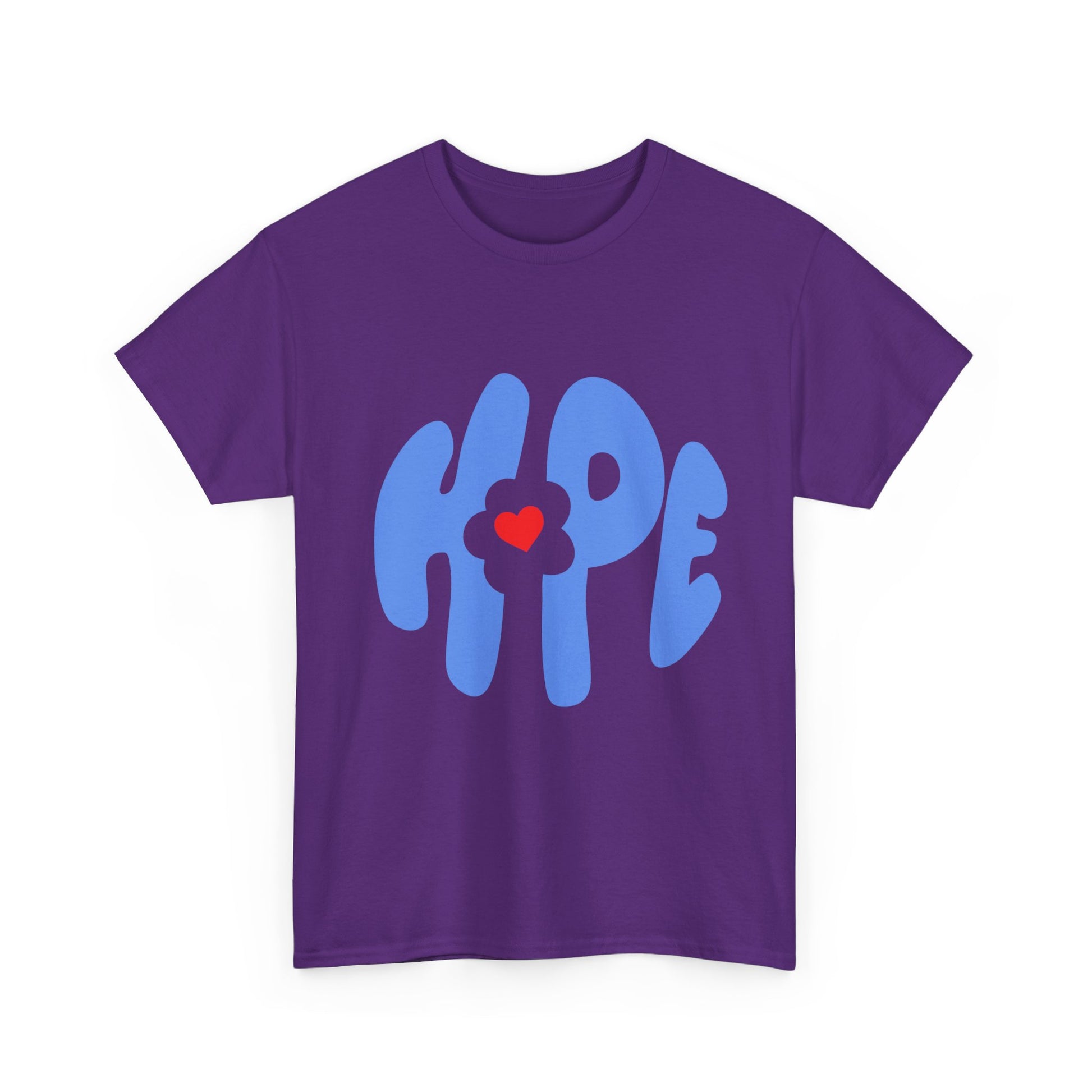 Heart of Hope Retro Unisex Heavy Cotton Tee - snazzymerch