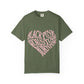 Born Pink Heart Typography – Dyed T-shirt Printify