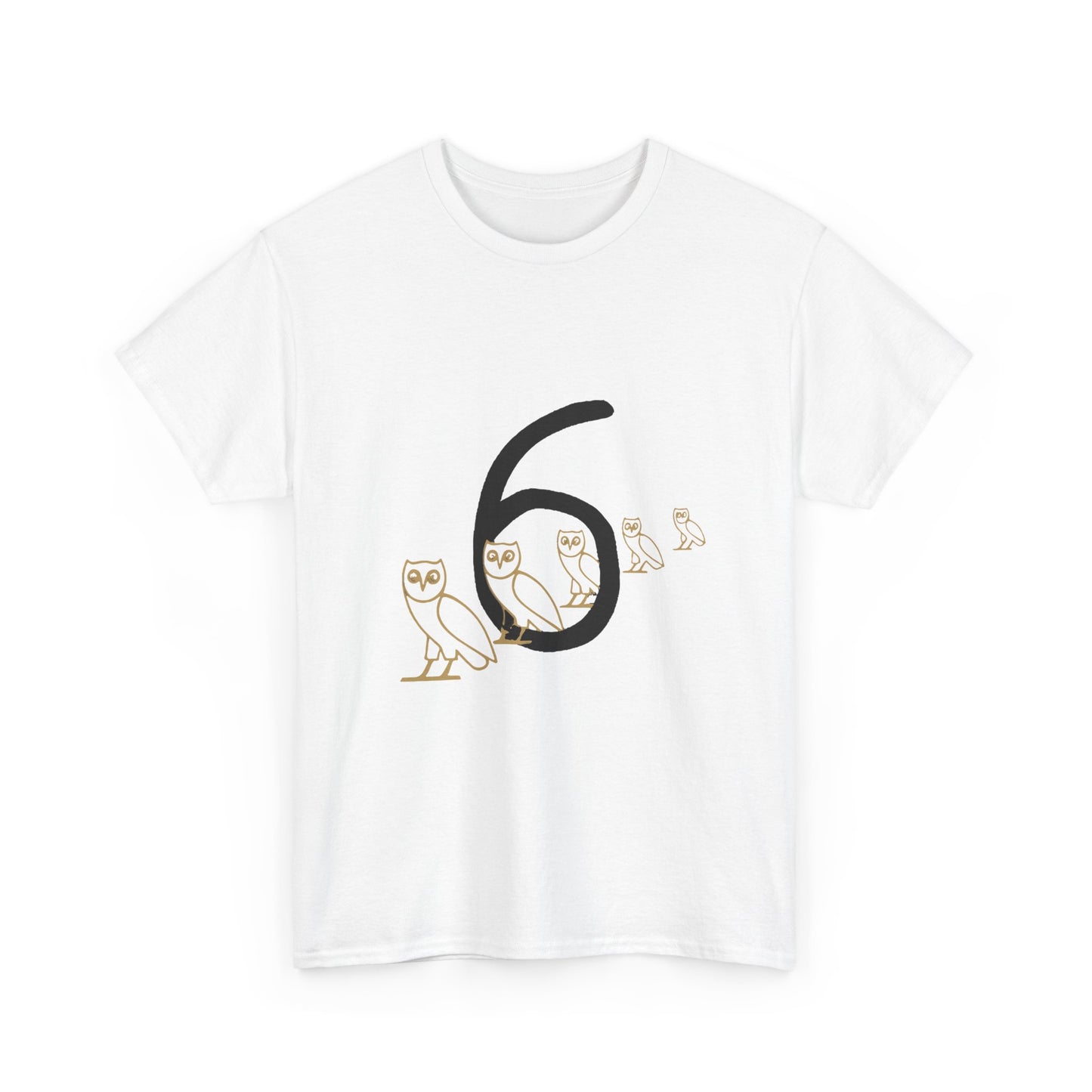 OVO Owl Evolution Heavy Cotton Tee Printify
