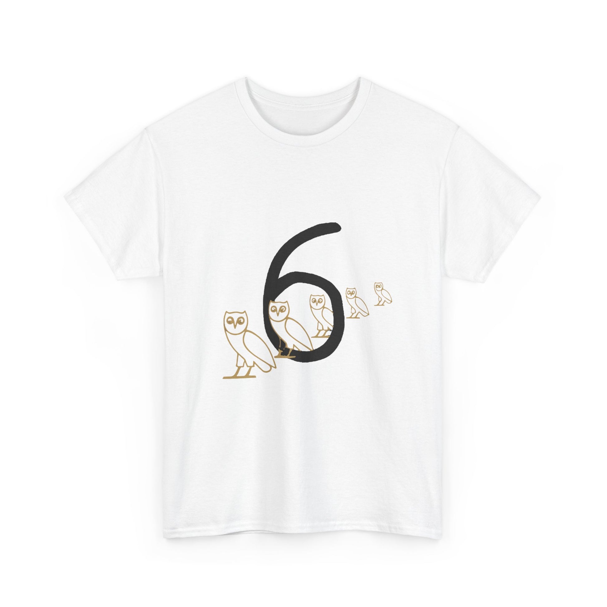 OVO Owl Evolution Heavy Cotton Tee Printify
