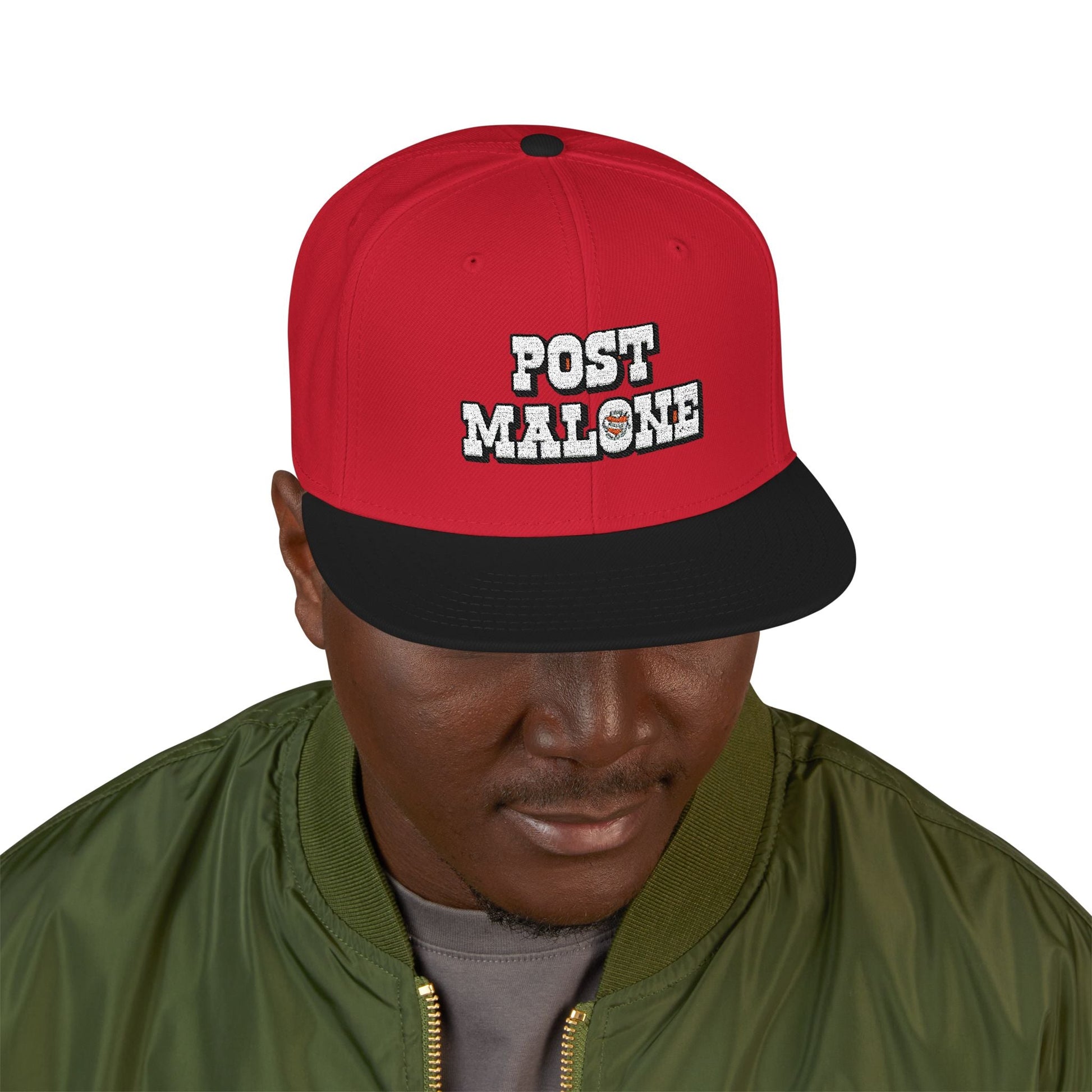 Snapback (Embroidery) – Post Melone Bold Design Printify