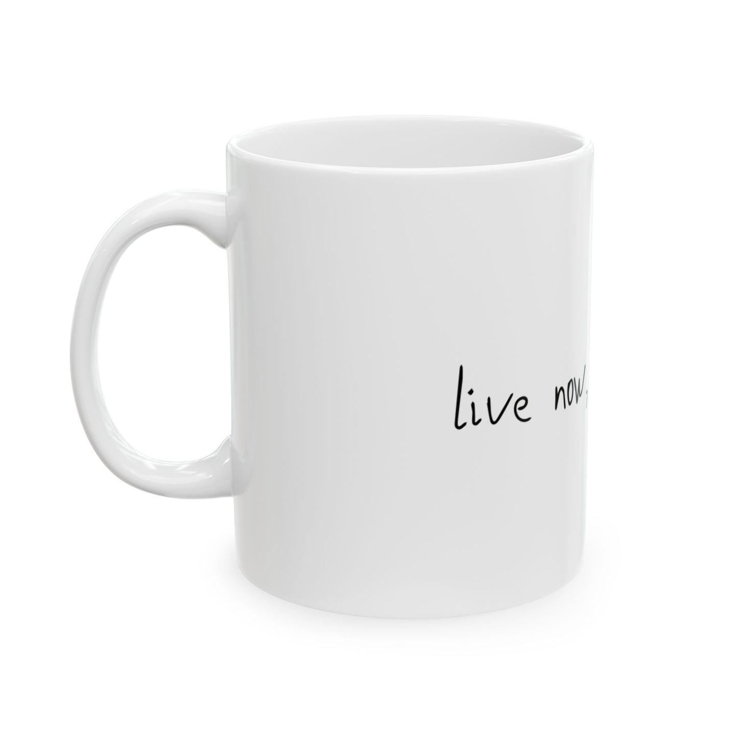 Retro Heart & Self Love Ceramic Mug, (11oz, 15oz) - snazzymerch