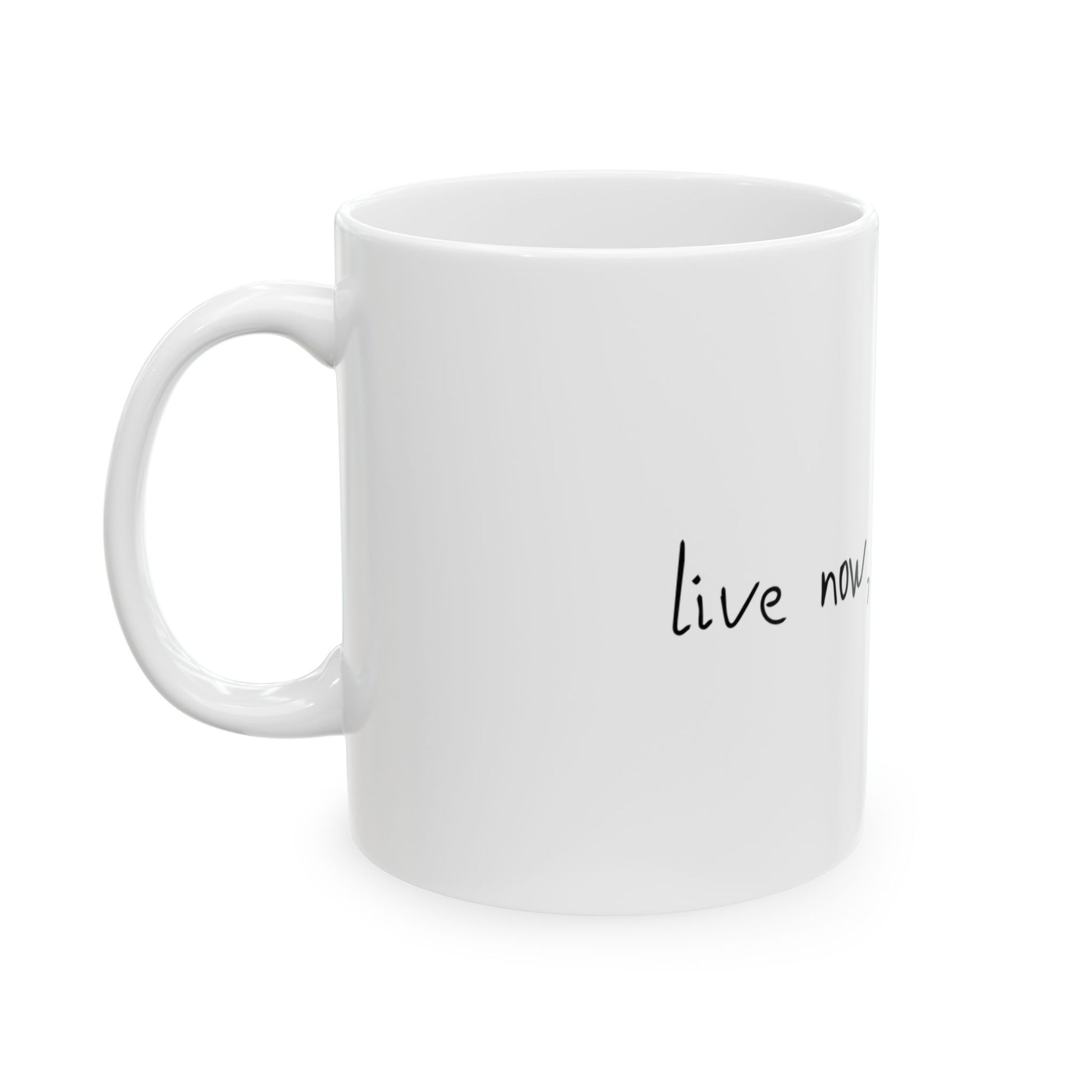 Retro Heart & Self Love Ceramic Mug, (11oz, 15oz) - snazzymerch