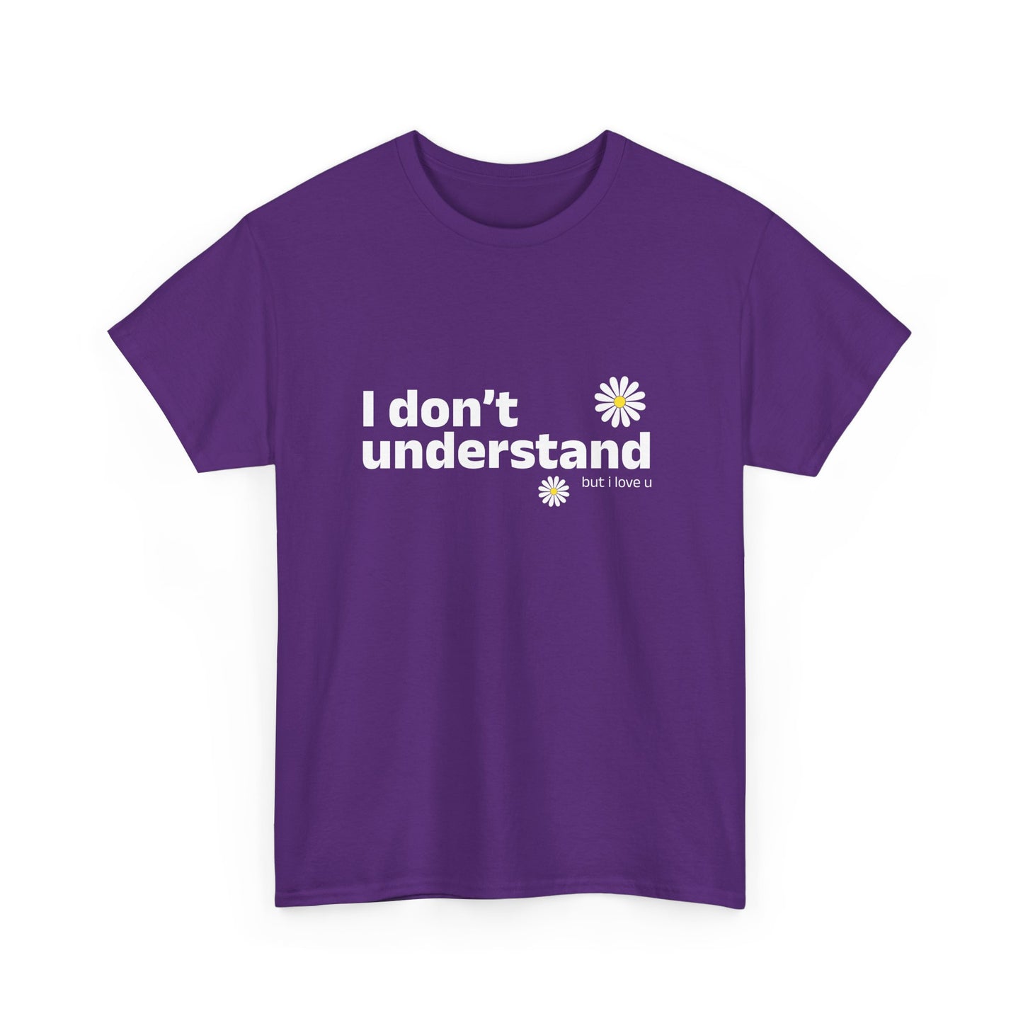 I Don’t Understand Unisex Heavy Cotton Tee - snazzymerch