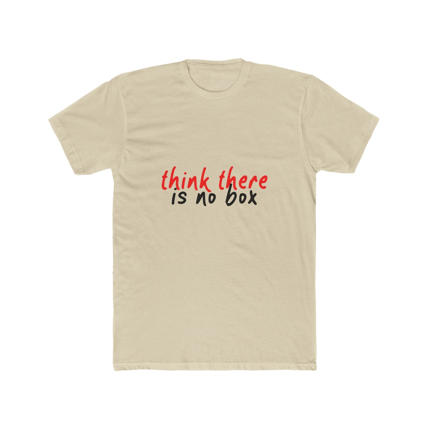 Think There Handwritten Unisex Cotton Tee - snazzymerch