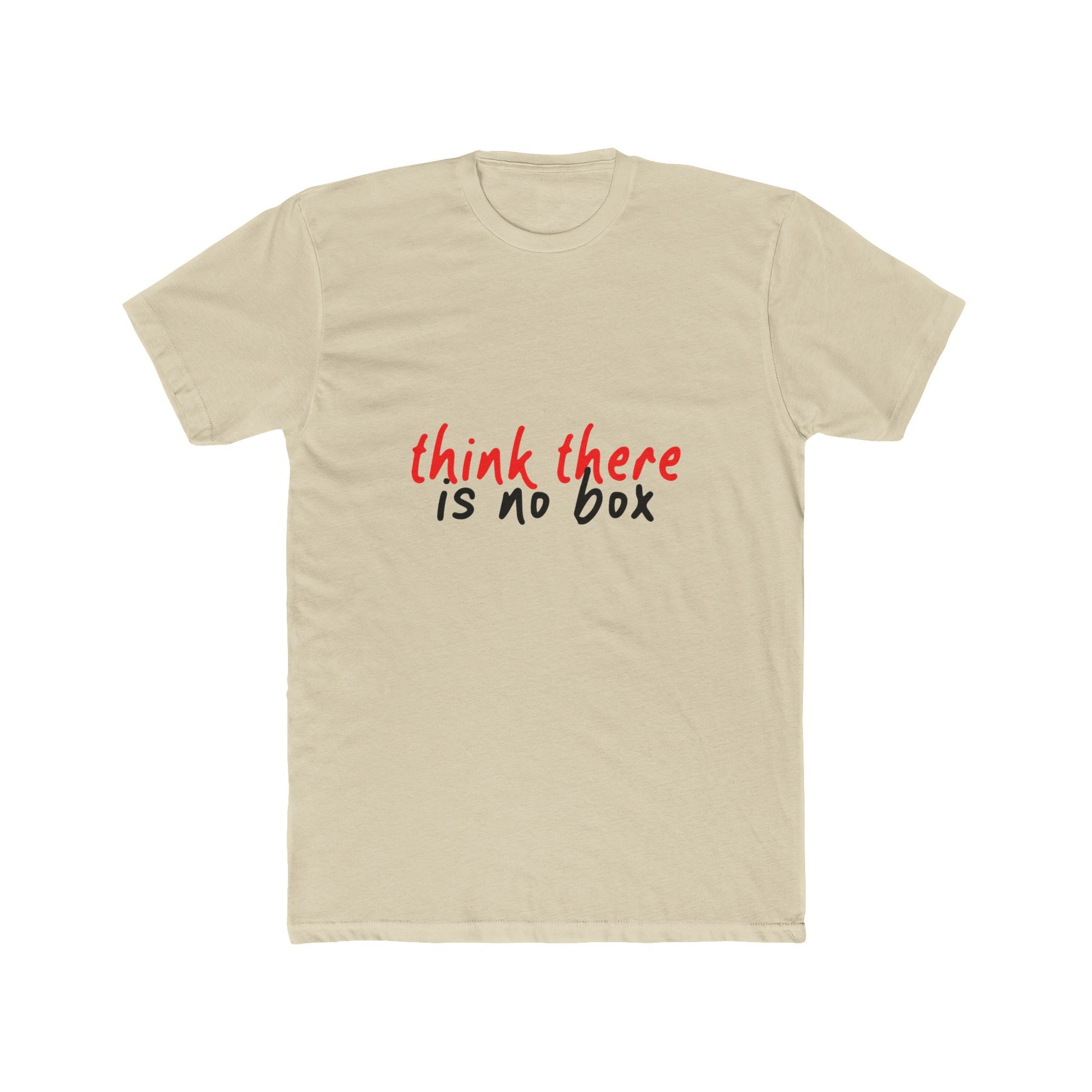 Think There Handwritten Unisex Cotton Tee - snazzymerch