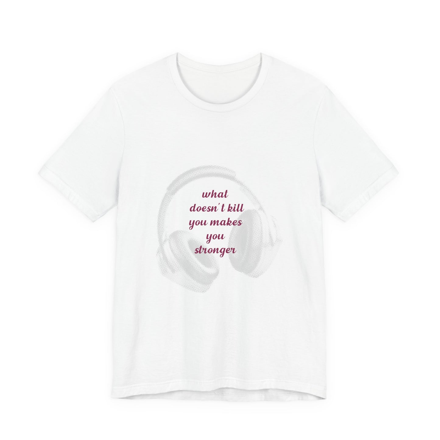 Stronger Soundwaves Unisex Jersey short sleeve tee Printify