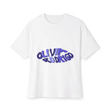 Olivia Rodrigo Wavy Text-Oversized Tee Printify