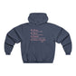 Beautiful Script Men's NUBLEND® Hooded Sweatshirt - snazzymerch