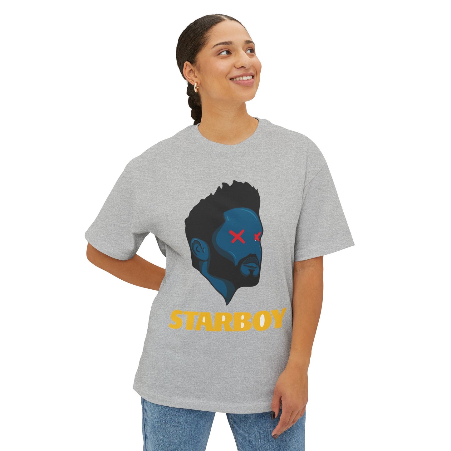 Neon Vision Unisex Oversized Boxy Tee - snazzymerch