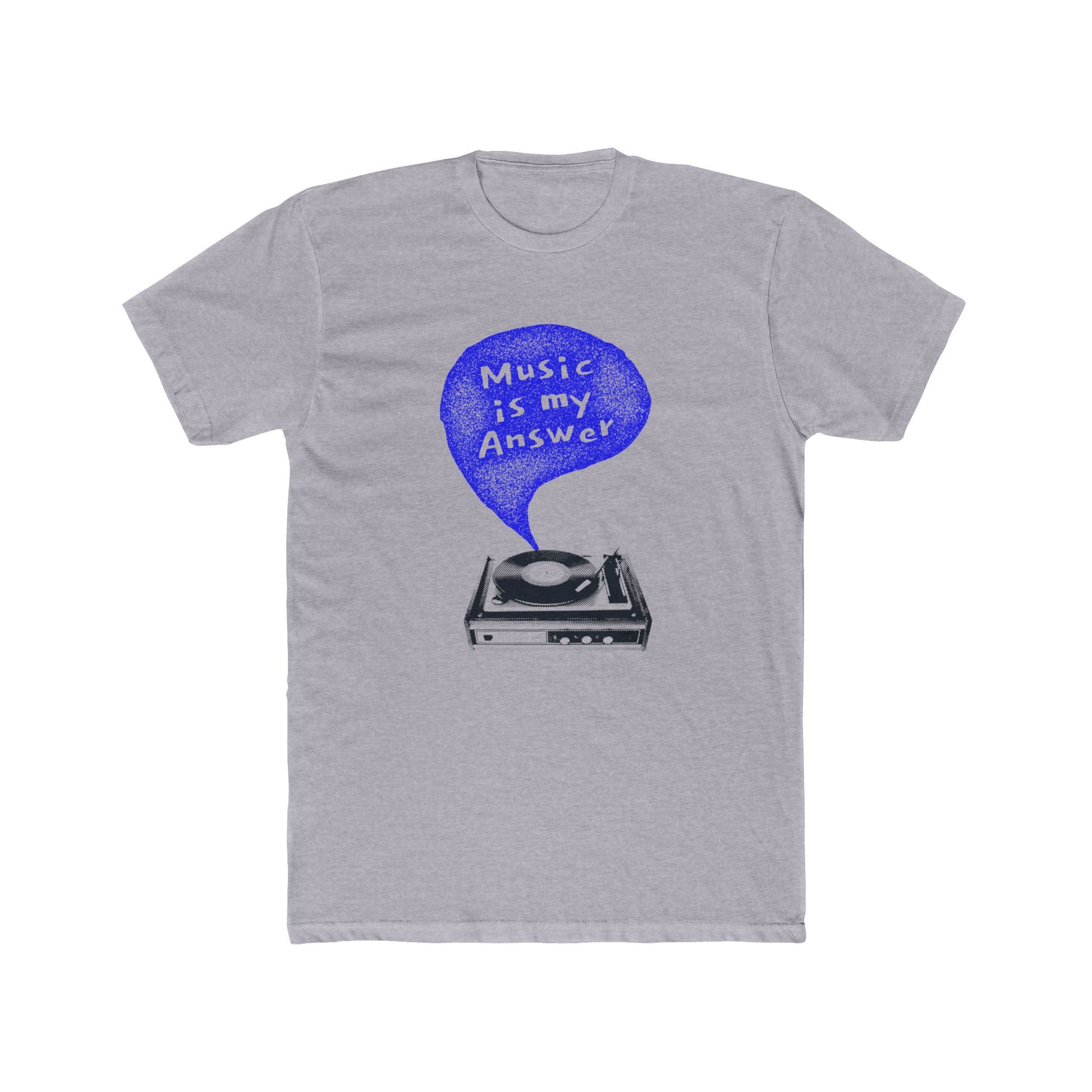Music Is My Answer Unisex Cotton Tee - snazzymerch