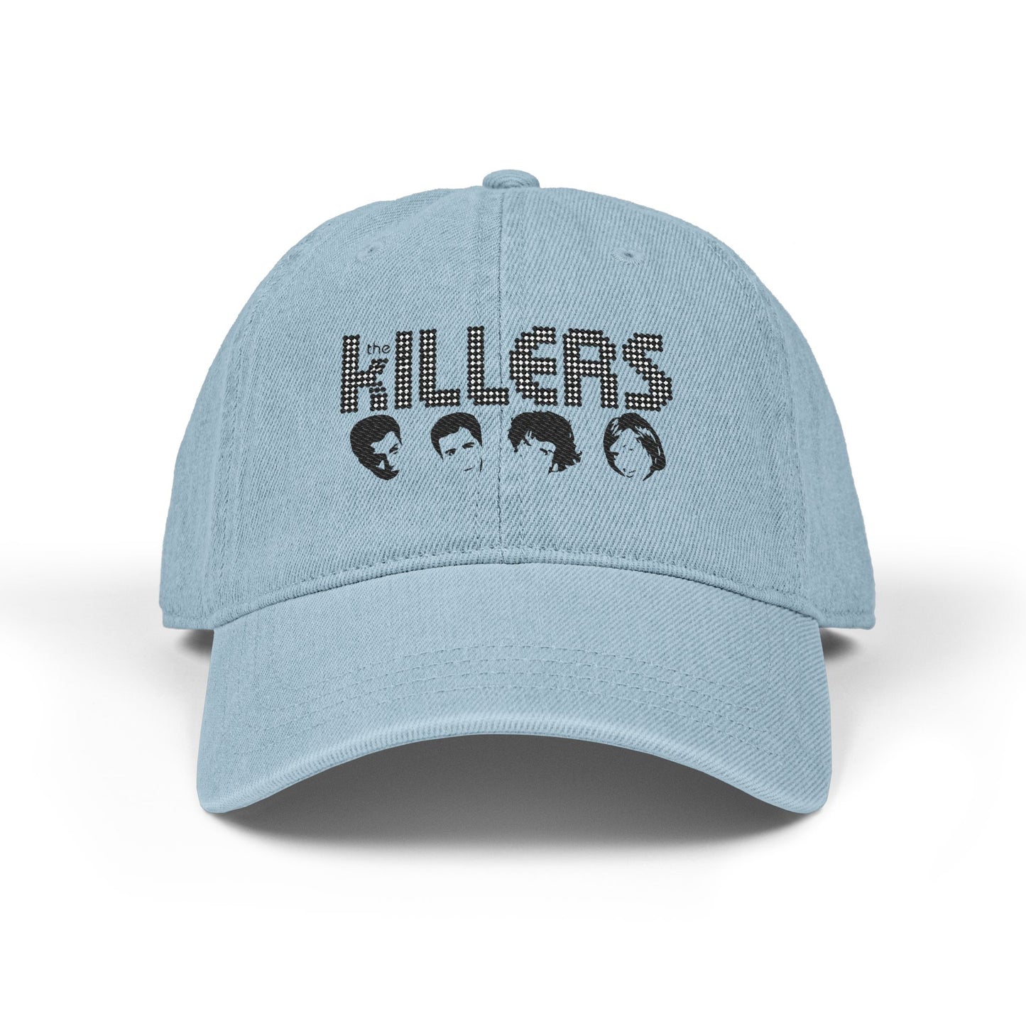 Diamond Dot Retro Denim Hat (Embroidery) - snazzymerch