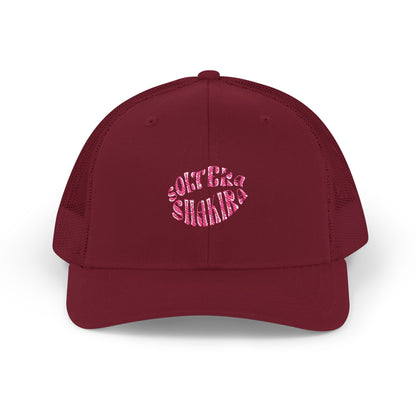 Solo Vibes Lips Snapback Trucker cap Printify