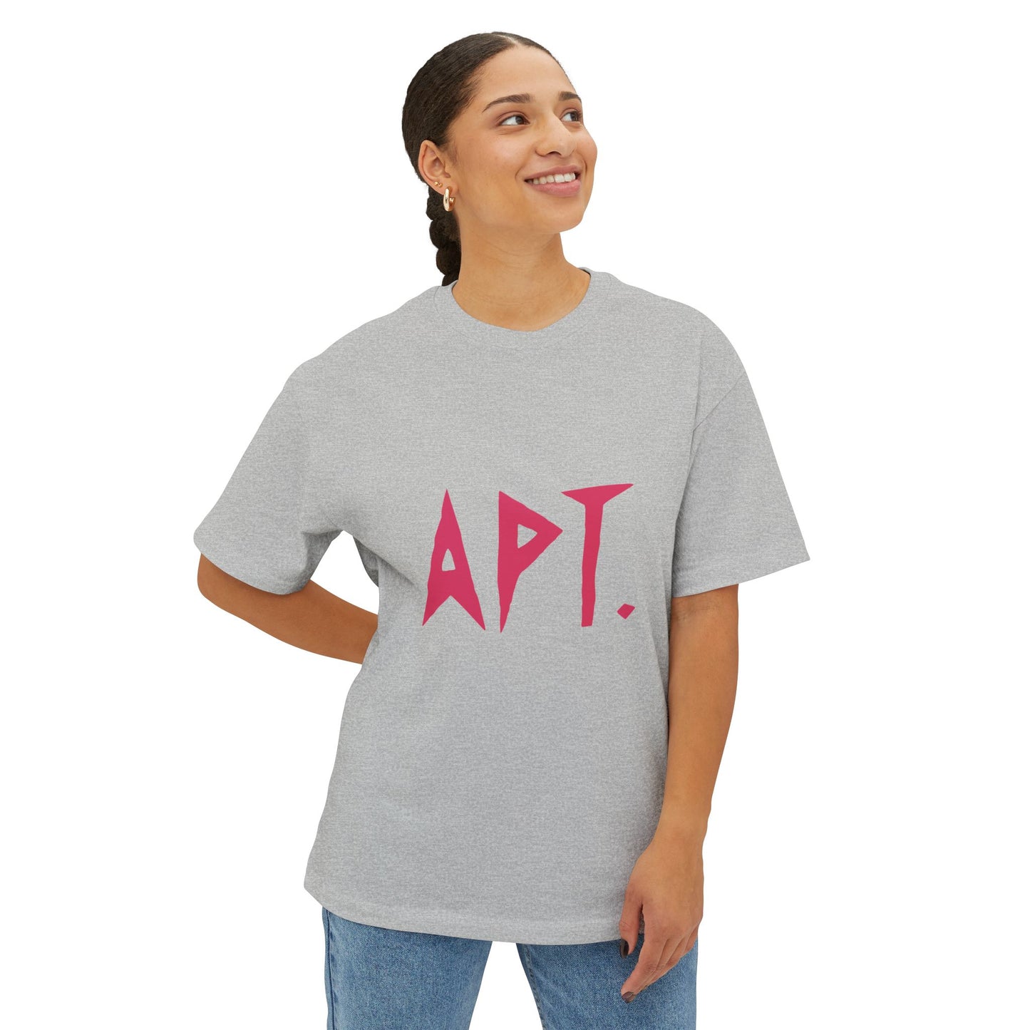 APT Street Bold Unisex Oversized Boxy Tee Printify