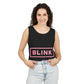 Minimal BLINK Logo – Dyed Tank Top Printify