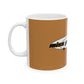 Cut-Out Text Ceramic Mug, (11oz, 15oz) - snazzymerch