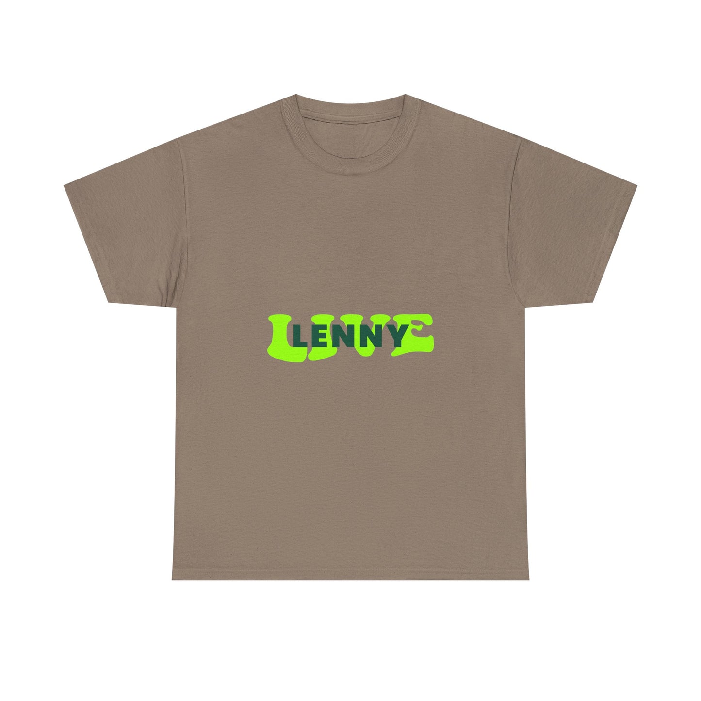 Live Lenny Pop Unisex Heavy cotton tee Printify