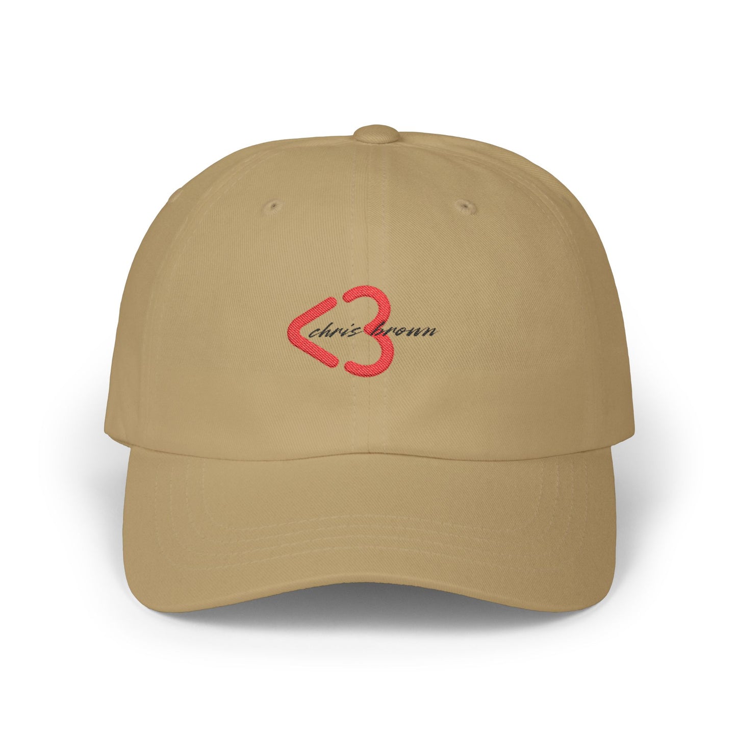 Minimal Heart Icon Classic Dad Cap - snazzymerch