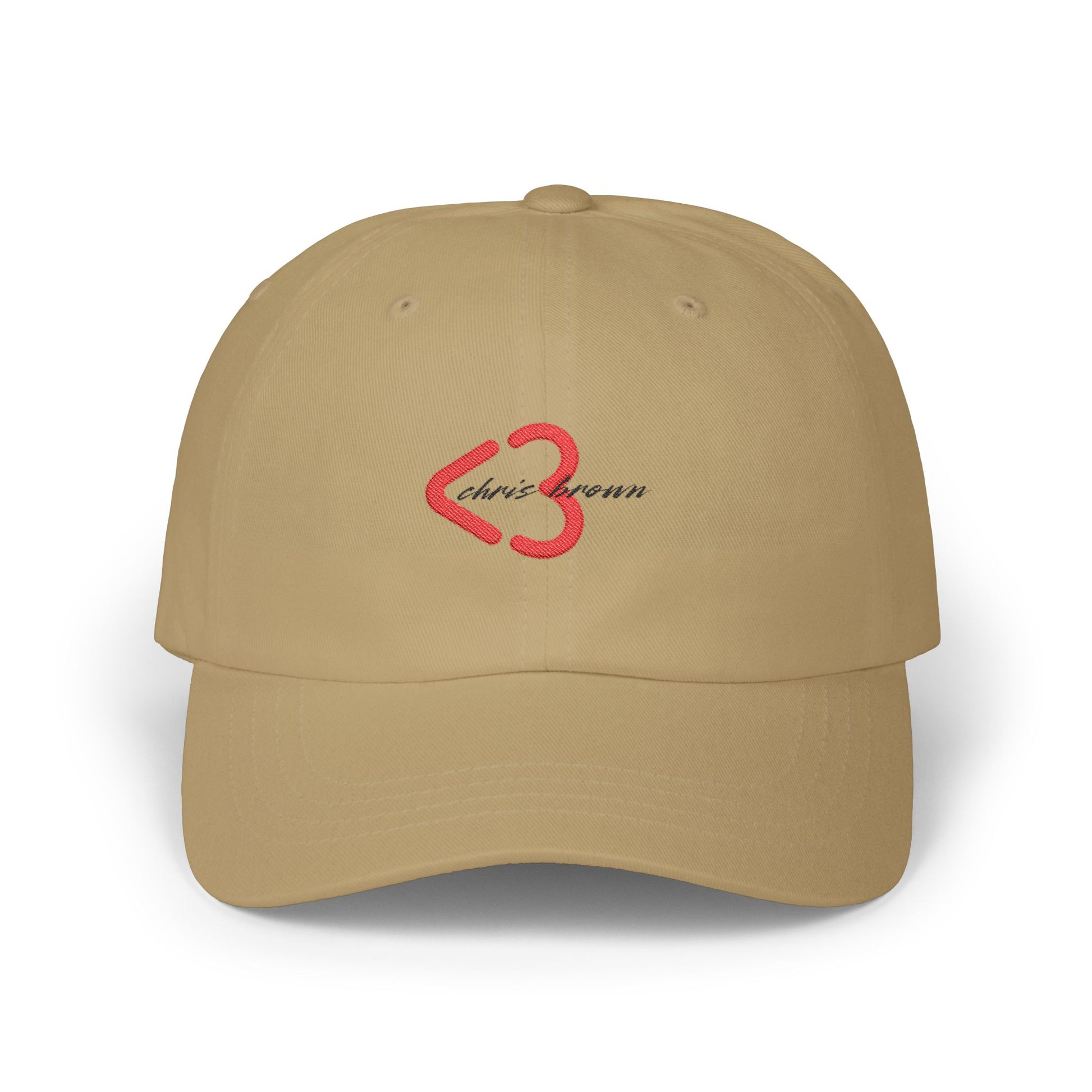 Minimal Heart Icon Classic Dad Cap - snazzymerch