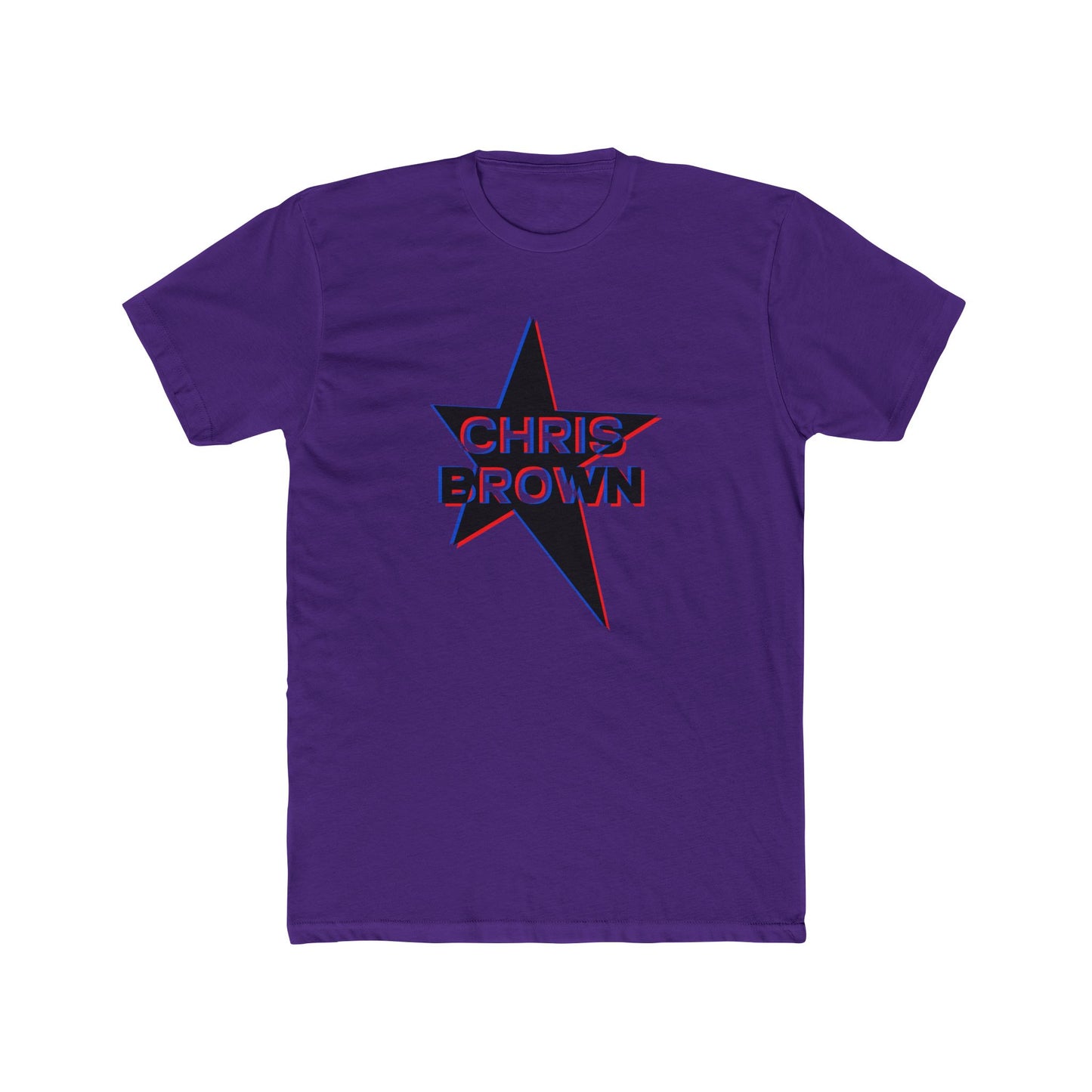 Star Outline Retro Unisex Cotton Tee - snazzymerch