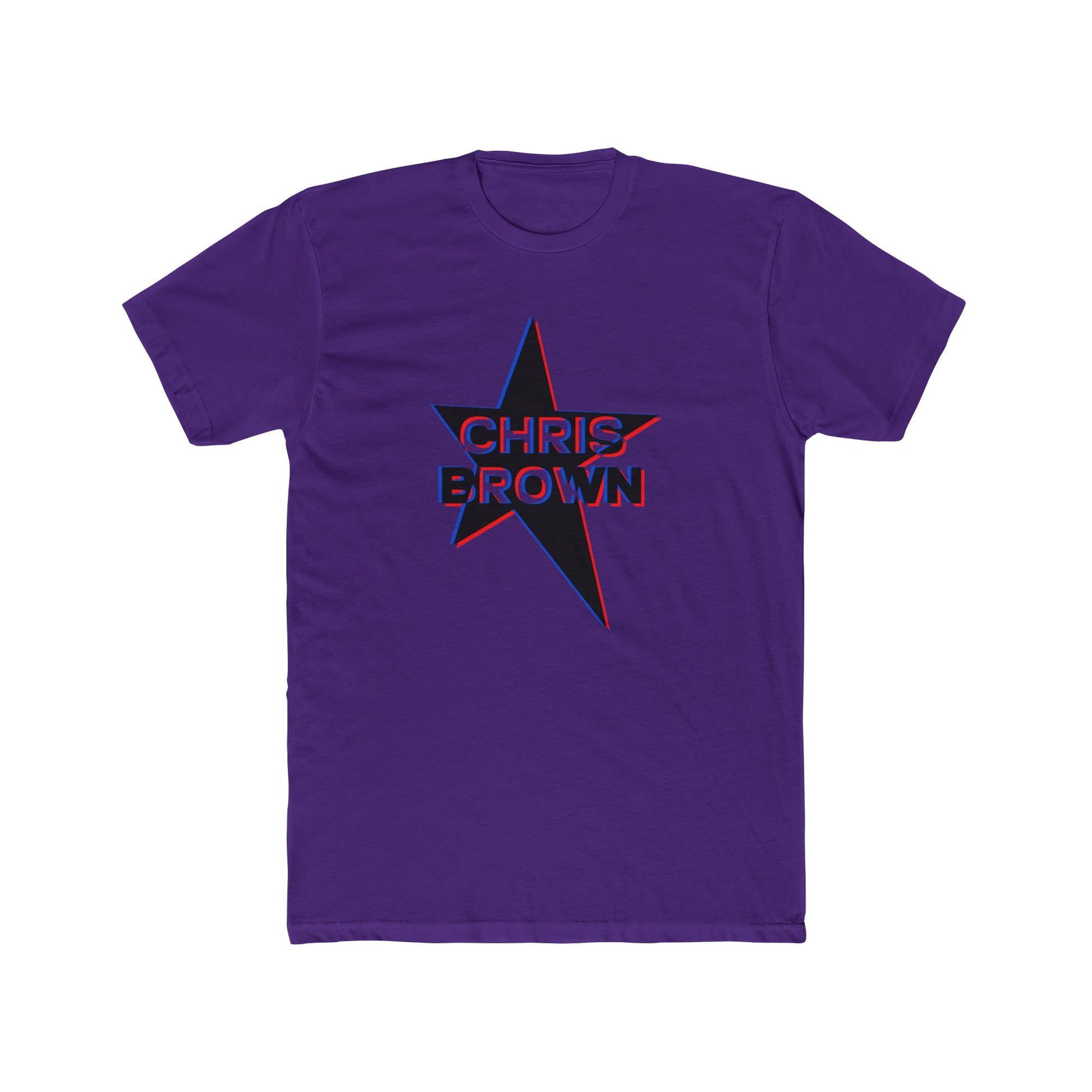 Star Outline Retro Unisex Cotton Tee - snazzymerch