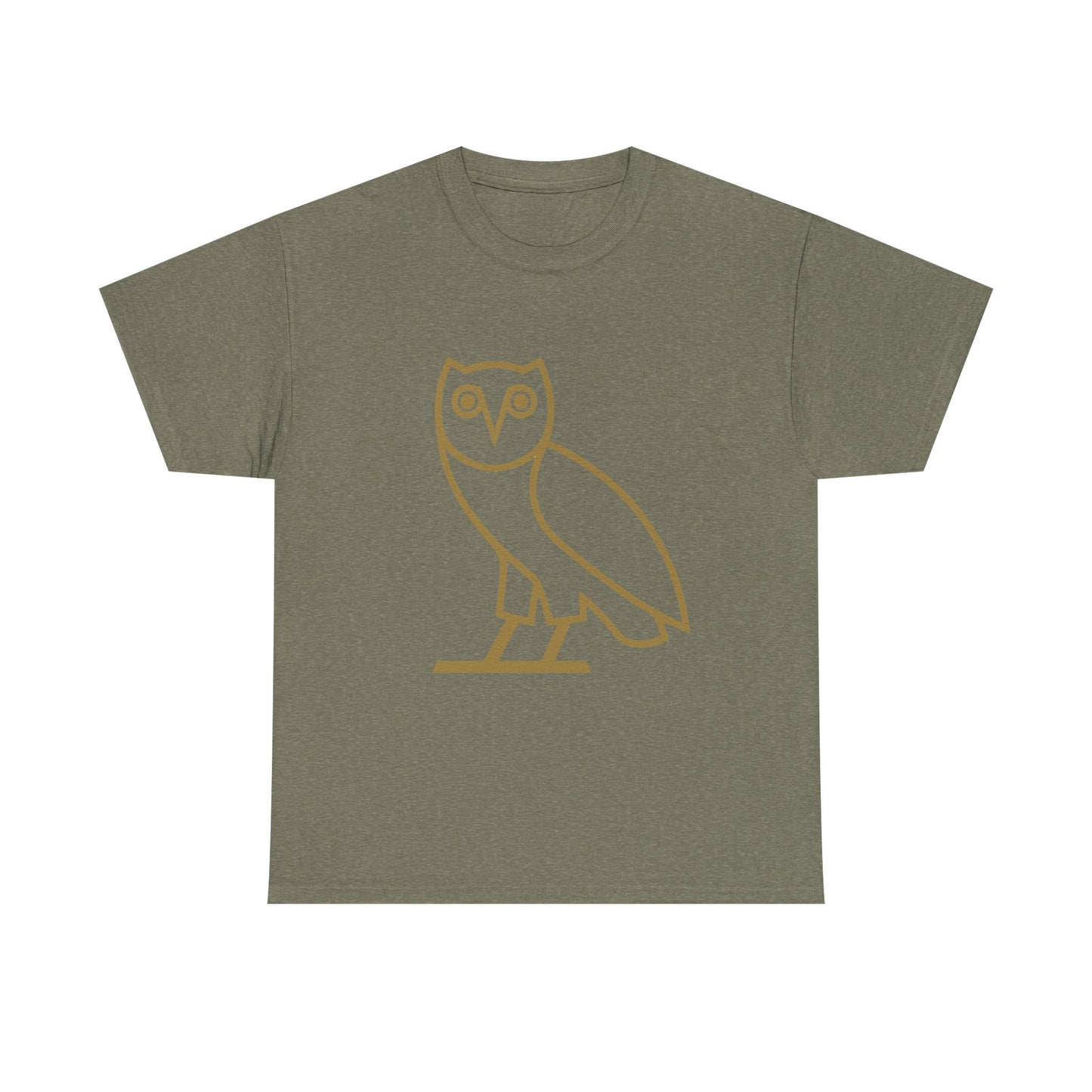 Classic Owl Heavy Cotton Tee Printify