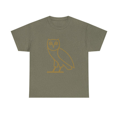 Classic Owl Heavy Cotton Tee Printify