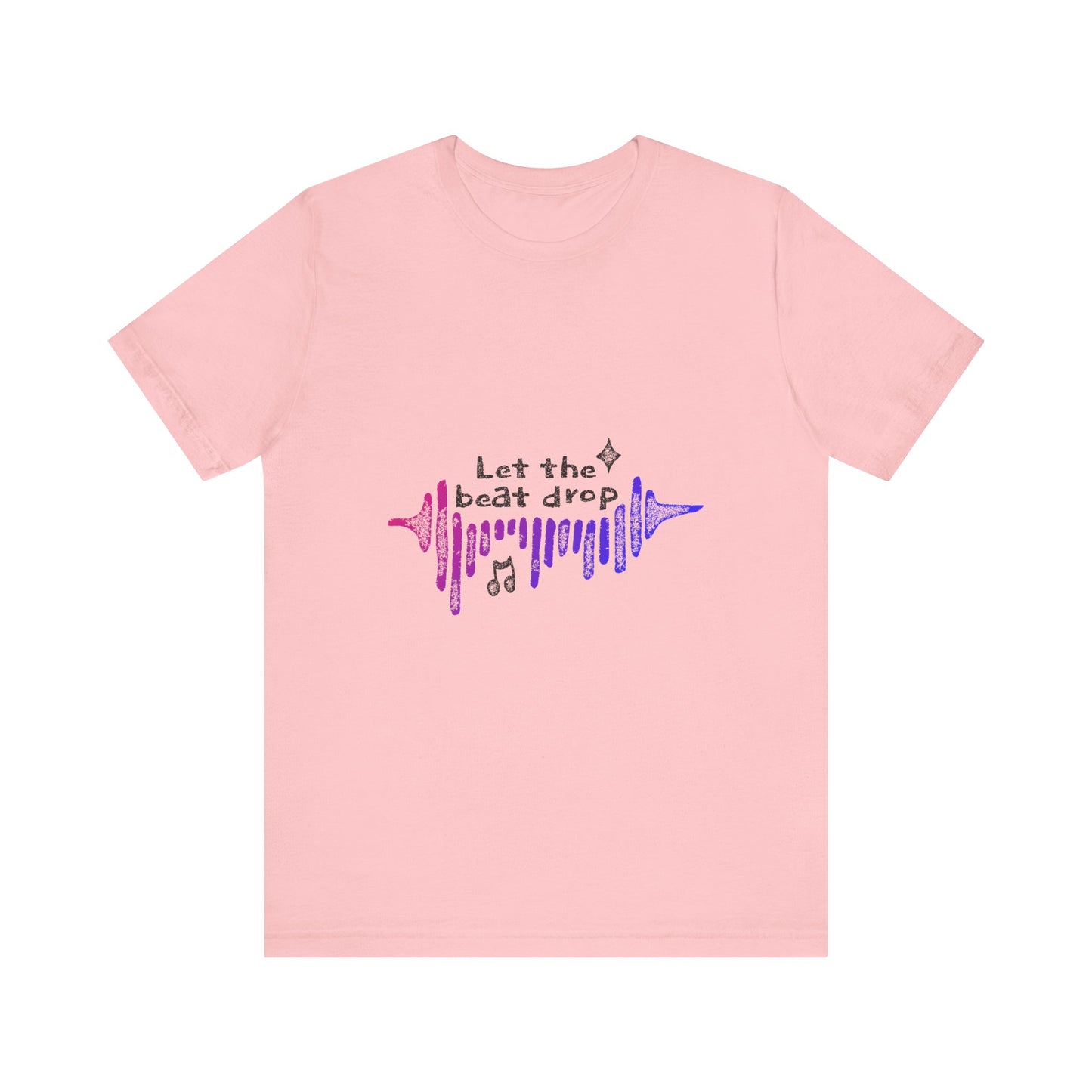 Bold Beats Visualizer Unisex Jersey short sleeve tee Printify