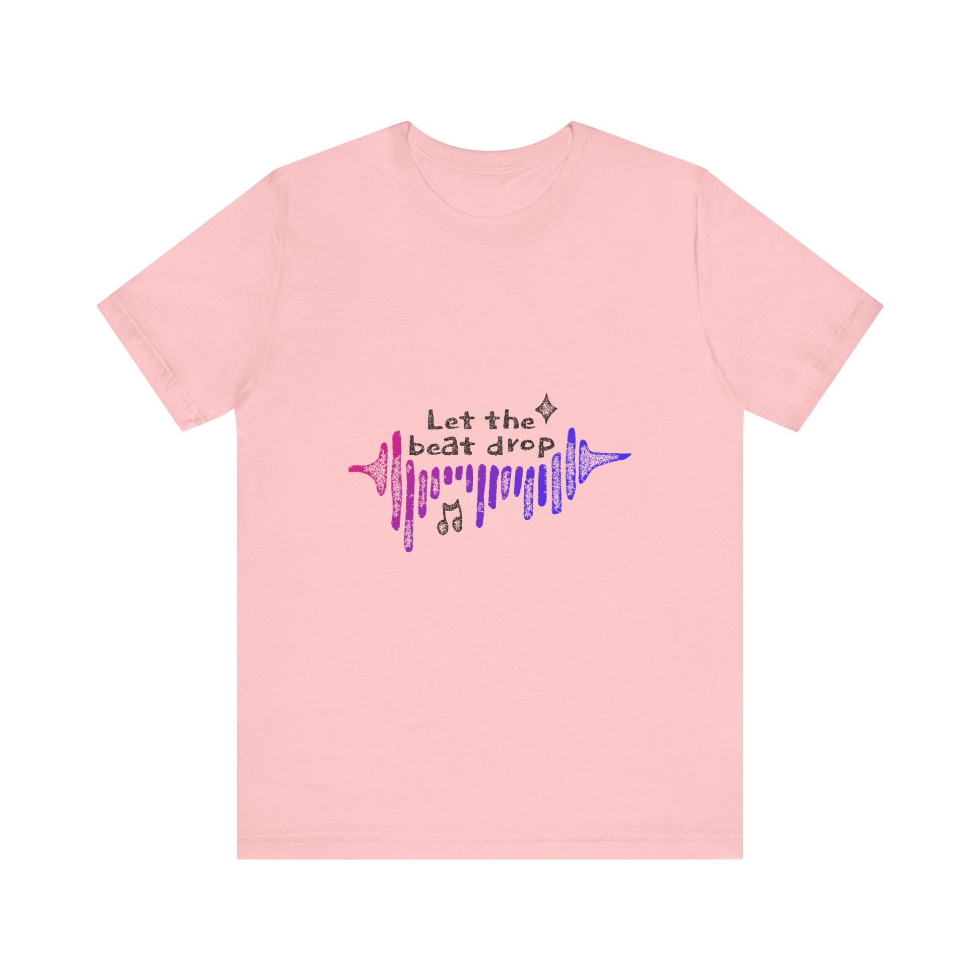 Bold Beats Visualizer Unisex Jersey short sleeve tee Printify