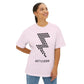 Neon Aesthetic Bold Unisex Oversized Boxy Tee - snazzymerch