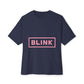 Minimal BLINK Logo – Oversized Boxy Tee Printify