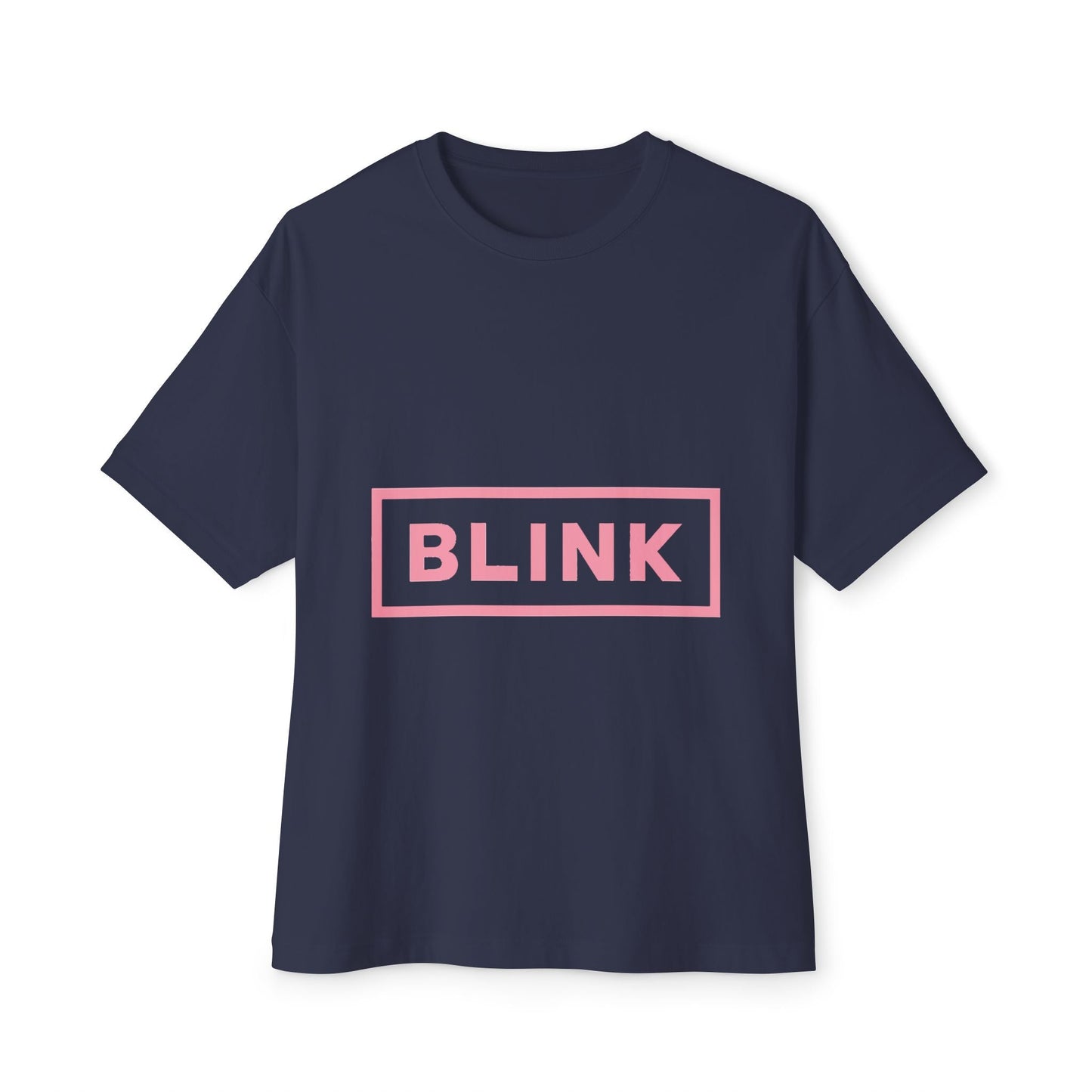 Minimal BLINK Logo – Oversized Boxy Tee Printify