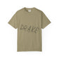 Dra-ke Graffiti Script Dyed Tshirt Printify