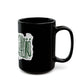 Lizard Lettering Black Mug (11oz, 15oz) - snazzymerch