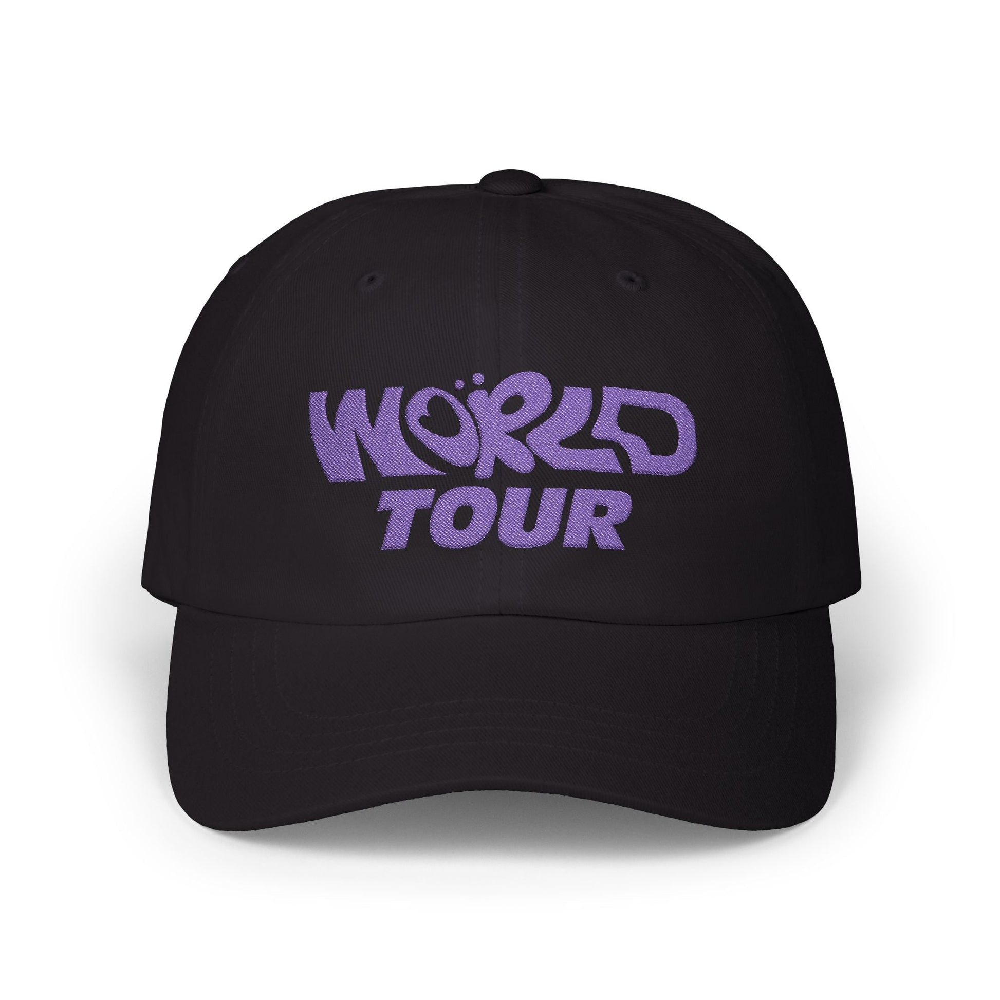 World Tour Bubble Letter Classic Dad Cap Printify