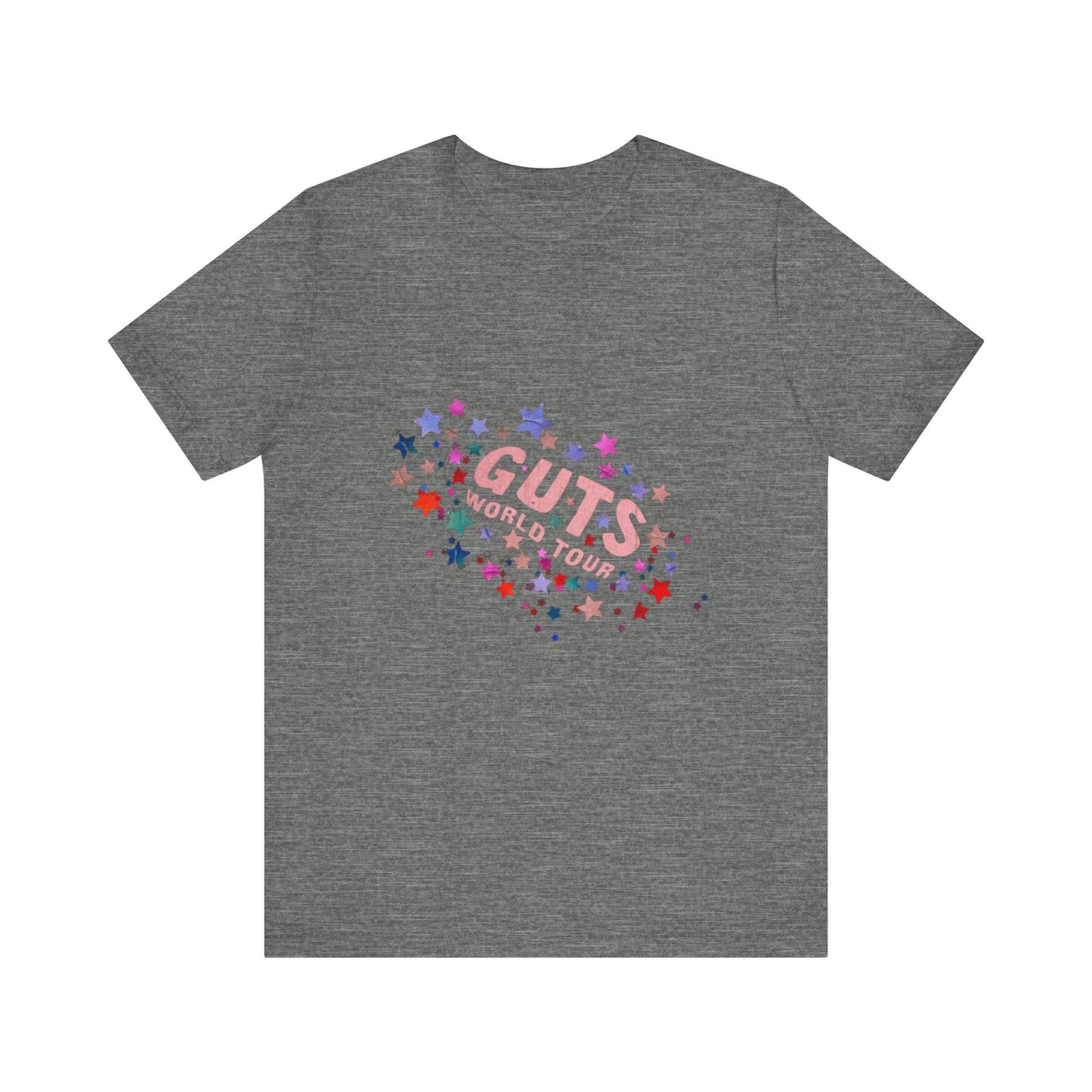 Olivia Rodrigo Unisex Jersey Short Sleeve Tee - Guts World Tour Printify