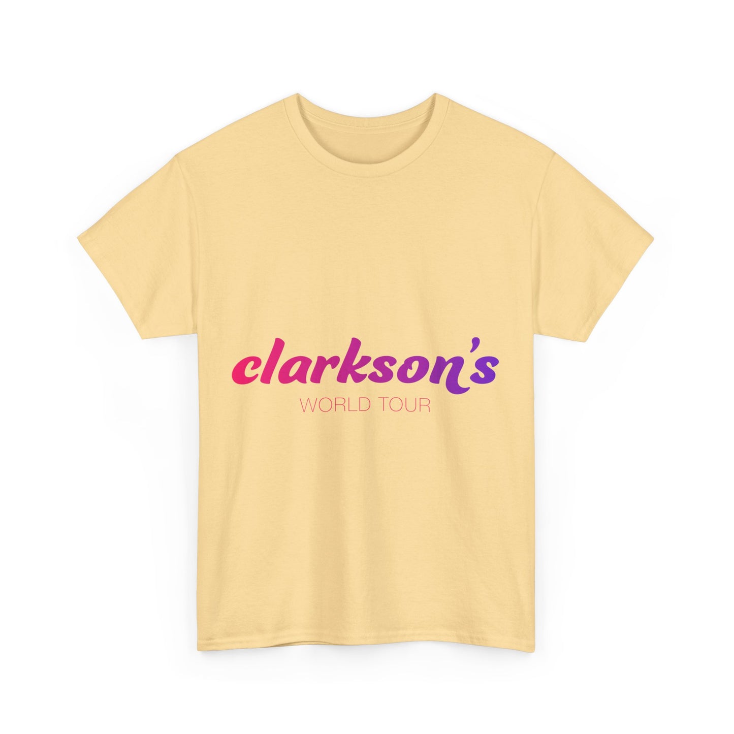 Tour Dreams Gradient Unisex Heavy cotton tee Printify