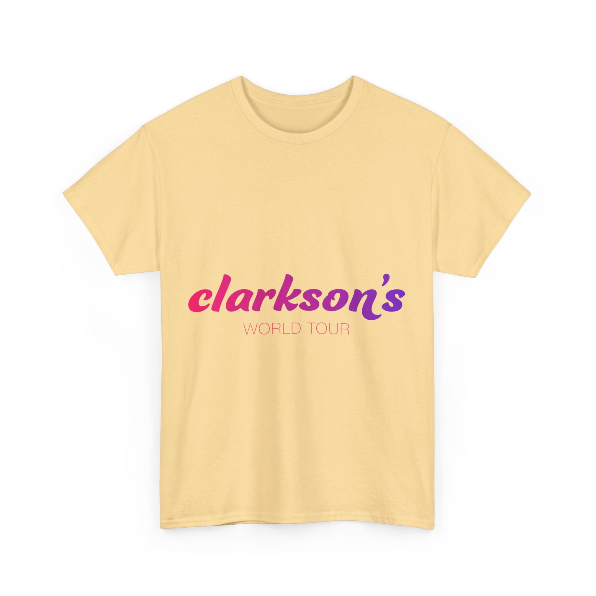 Tour Dreams Gradient Unisex Heavy cotton tee Printify