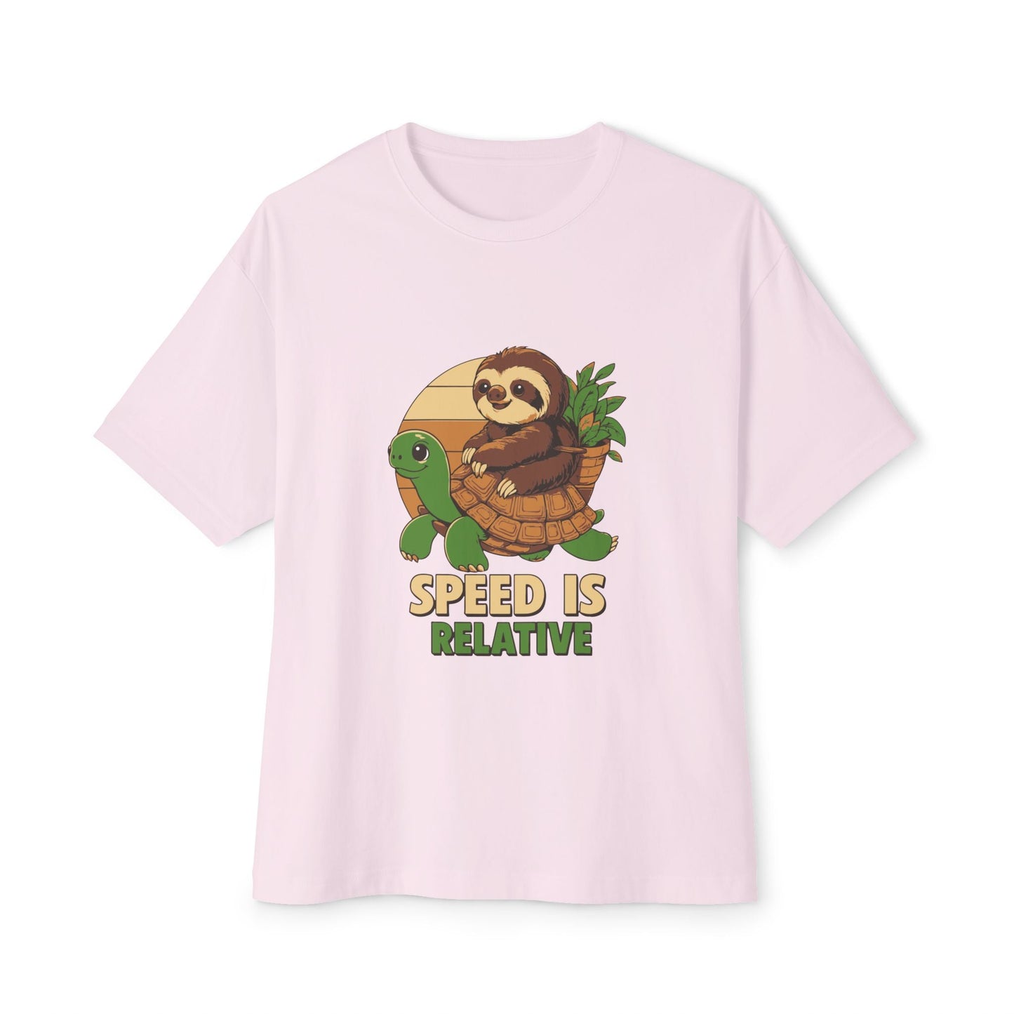 Oversized boxy Tee – Snazzy Speed Edition Printify