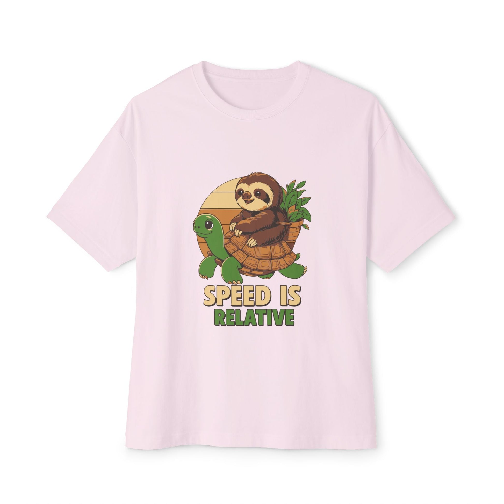 Oversized boxy Tee – Snazzy Speed Edition Printify