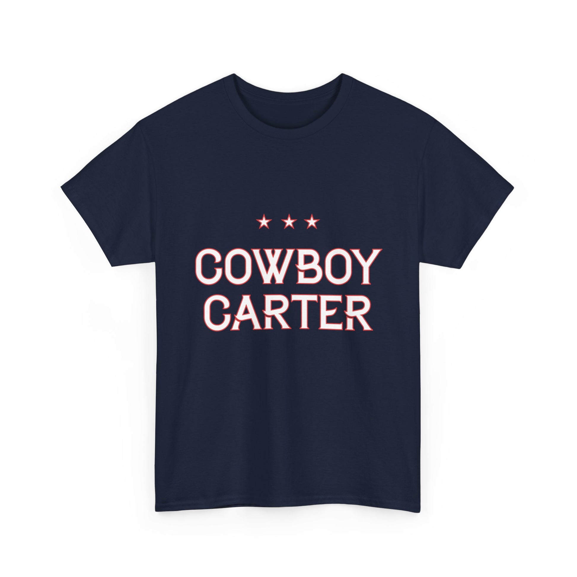 Western Cowboy Unisex Heavy Cotton Tee - snazzymerch