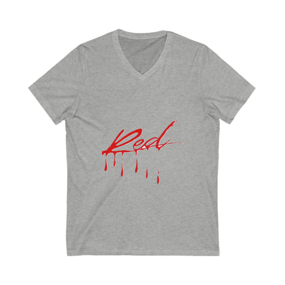 Carti Bold Wordmark Unisex Jersey Short Sleeve V-Neck Tee - snazzymerch