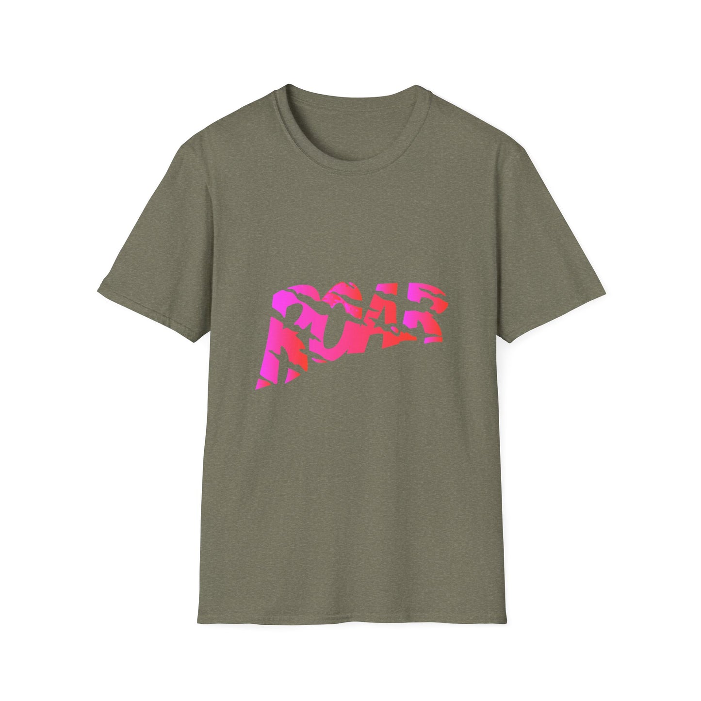 Gradient Roar - Unisex Softstyle T-shirt Printify
