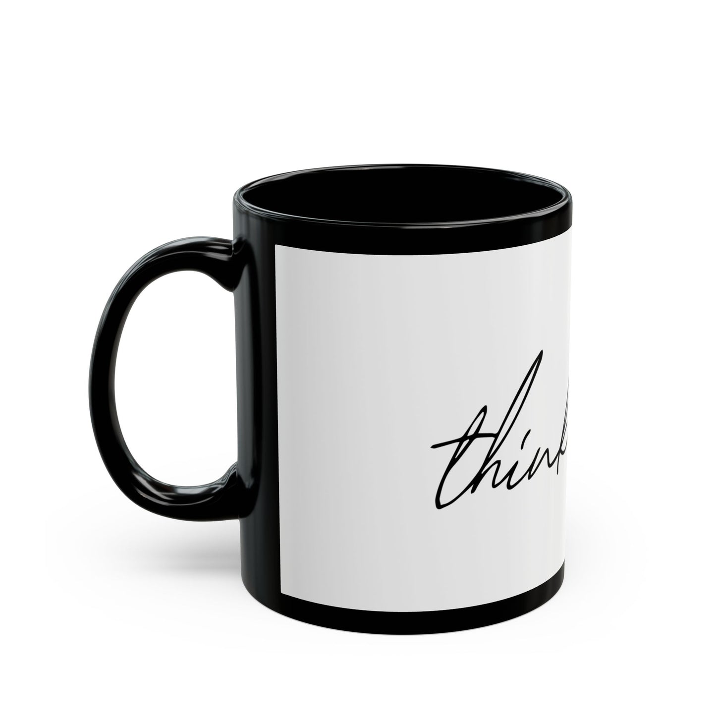 Retro Bold Black Mug (11oz, 15oz) - snazzymerch