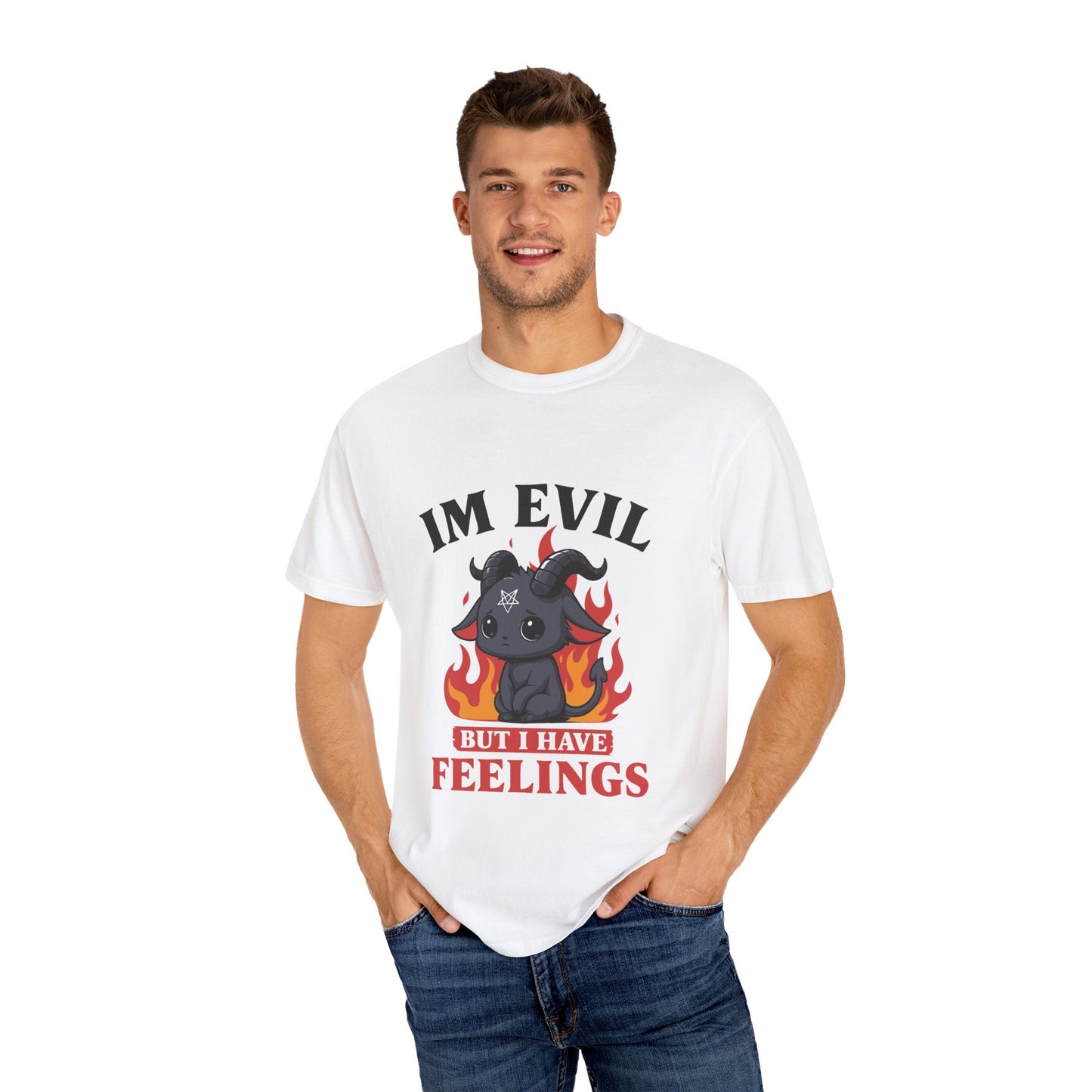 Dyed T-shirt – Snazzy Evil Edition Printify
