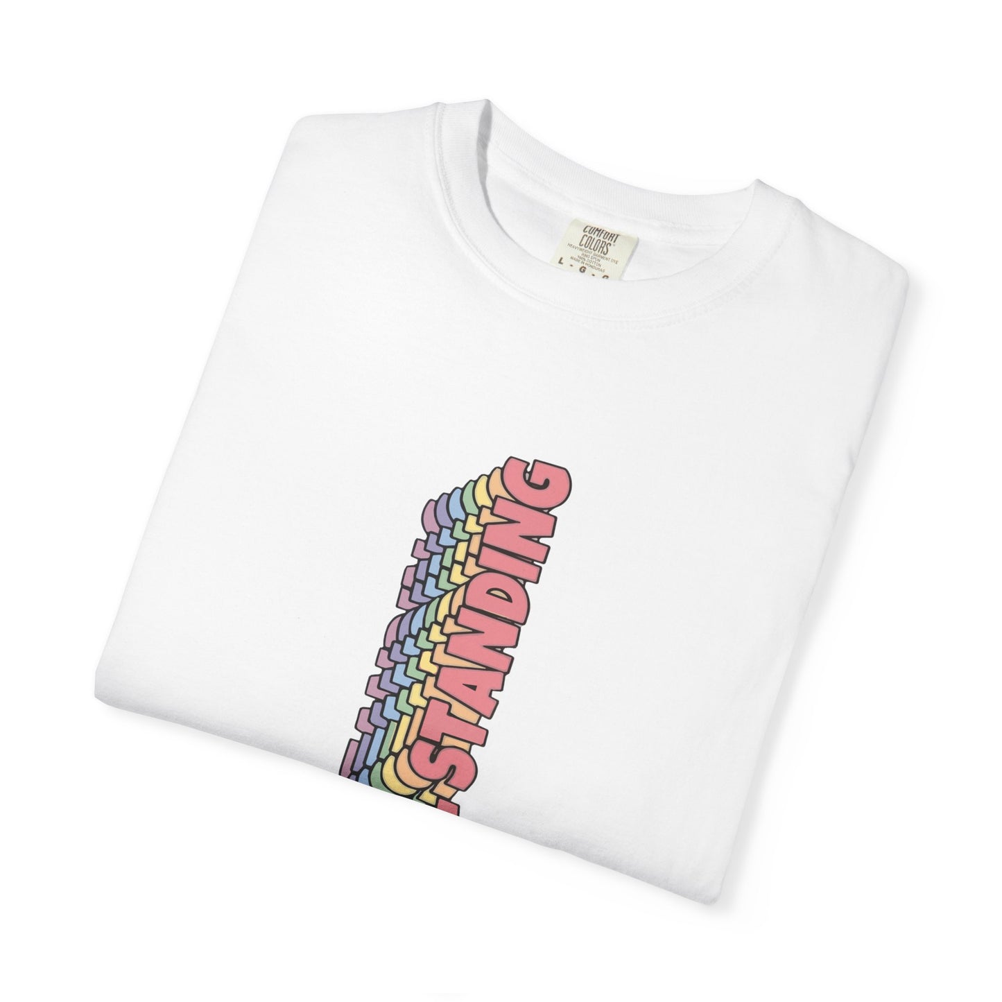 Standing Unisex Garment-Dyed T-shirt - snazzymerch