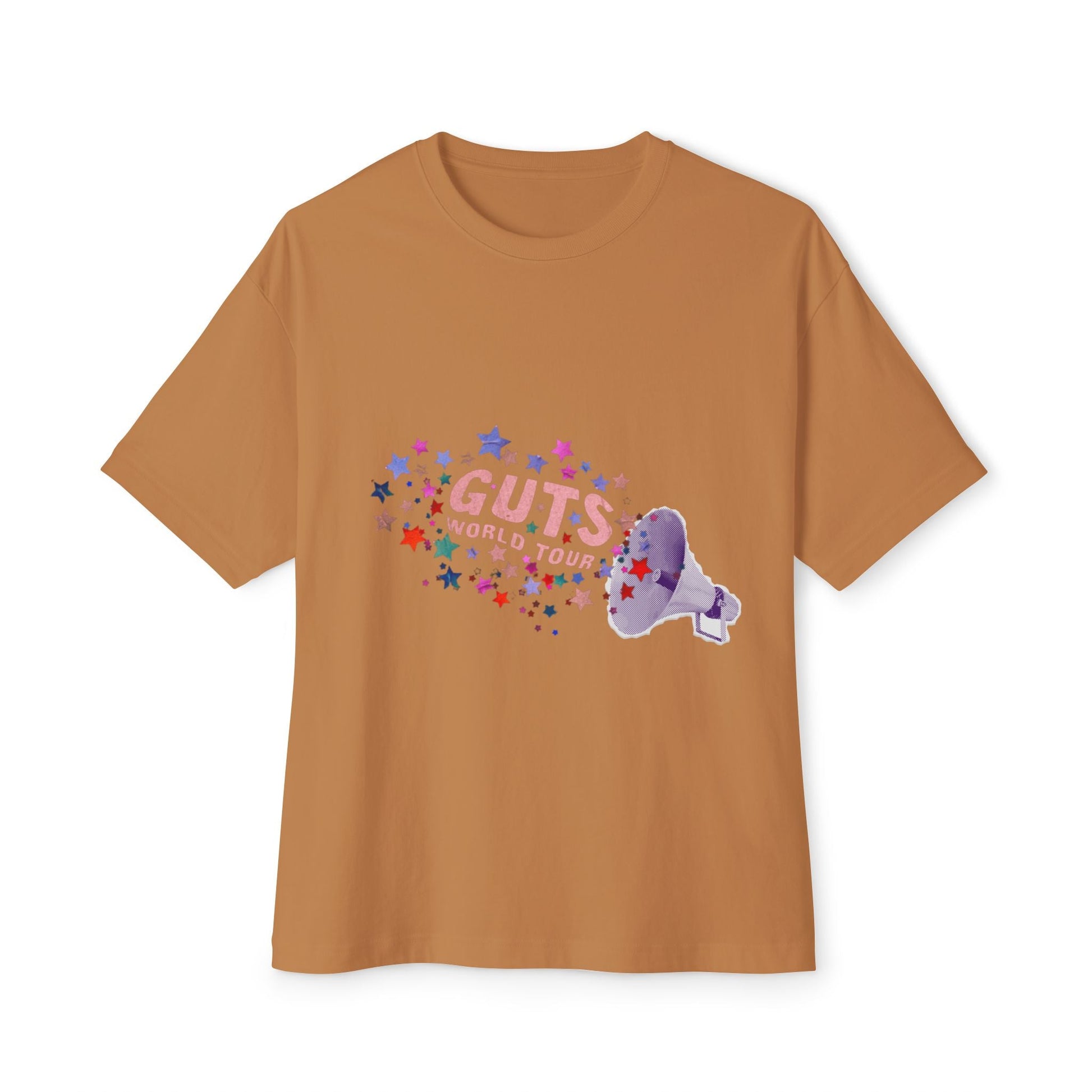 Guts World Tour Megaphone-Oversized Tee Printify