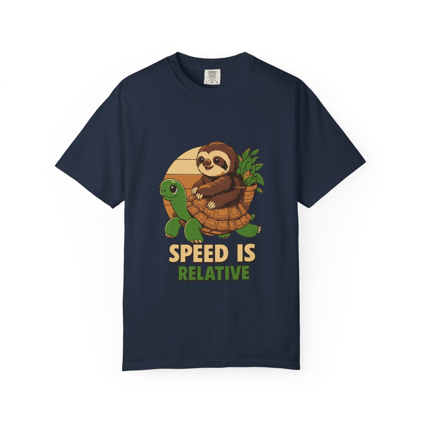Dyed T-shirt – Snazzy Speed Edition Printify